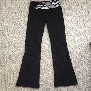 Size 4 lululemon groove pant (hemmed)